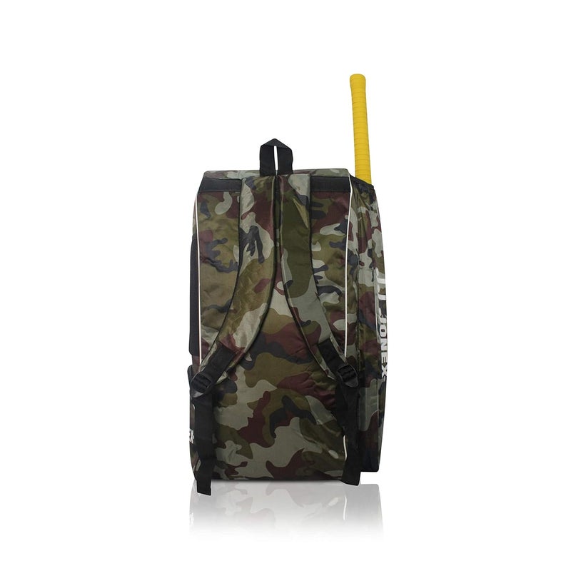 Jonex JJ Ashes Cricket Kit Bag with Shoe Compartment - Large Capacity Duffel - Green - Image 4